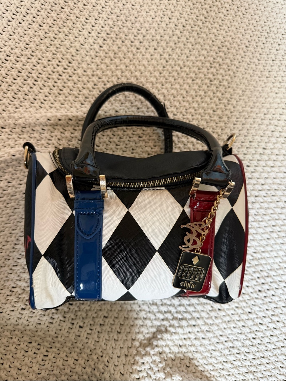DC Comics Harley Quinn Suicide Squad Puddin Freaky Mini Barrel Purse